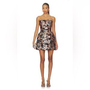 NWOT Bronx and Banco Maraya Sequin Strapless Mini Dress in Multi